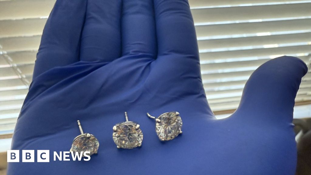 Earrings worth $769,500 recovered by Florida police after alleged thief swallows them