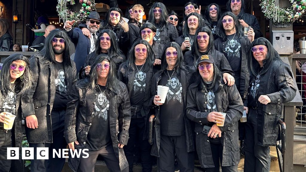 Ozzy army descends on Mardi Gras parade