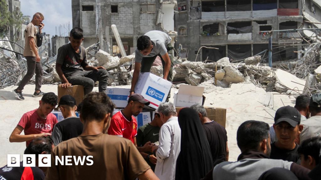 UN Gaza aid operation continuing after staff forced to evacuate