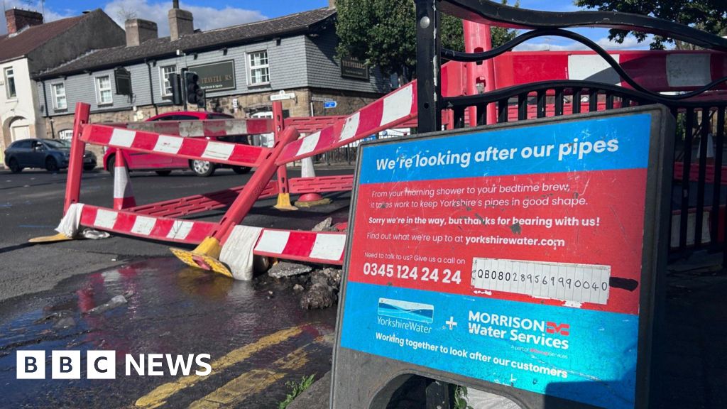 'We have a hosepipe ban but water leaking down our streets'