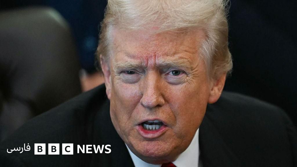 ترامپ: من در حمله اسرائیل به ایران «کنترل کامل» داشتم - BBC News ...
