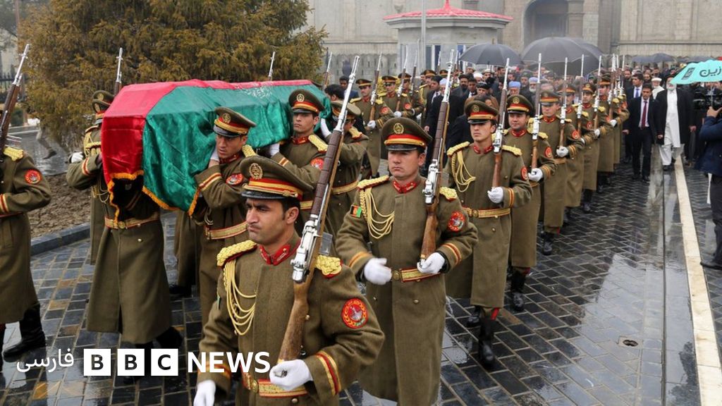 مراسم تشییع جنازه صبغت الله مجددی برگزار شد Bbc News فارسی