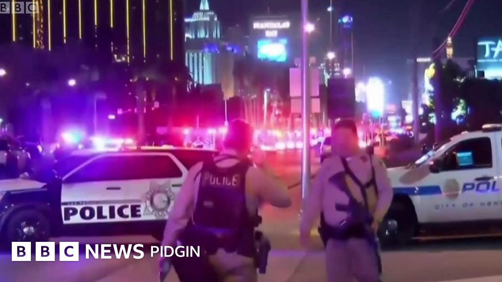 Las Vegas shooting Stephen Paddock kill over 50 people BBC News Pidgin