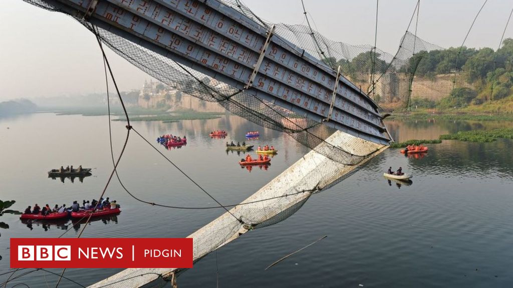 India Bridge Collapse: Death Toll Rise To 141, Many Still Dey Miss ...