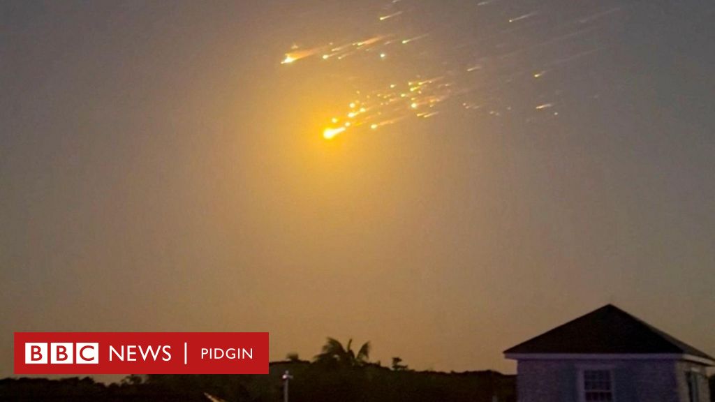 Elon Musk SpaceX rocket explode and fall from di sky for di second time  - BBC News Pidgin