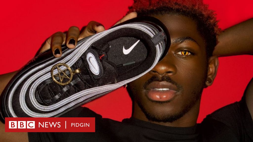 Satan Shoes: Lil Nas X 'Satan Shoes' buyers tok why dem as Nike and MSCHF settle lawsuit over trademark palava - BBC News Pidgin