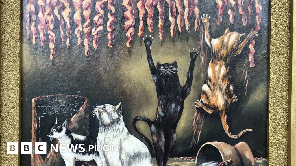 Lemma Guya top five paintings BBC News Pidgin