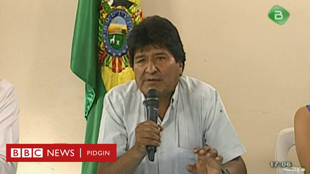 Bolivian President Evo Morales Don Resign Afta Army Abandon Am - BBC ...