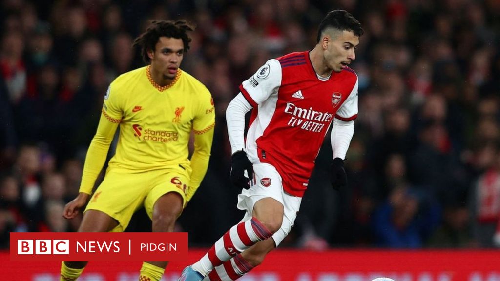 highlights: The Reds beat Gunners 2-0 for Emirates - BBC News Pidgin