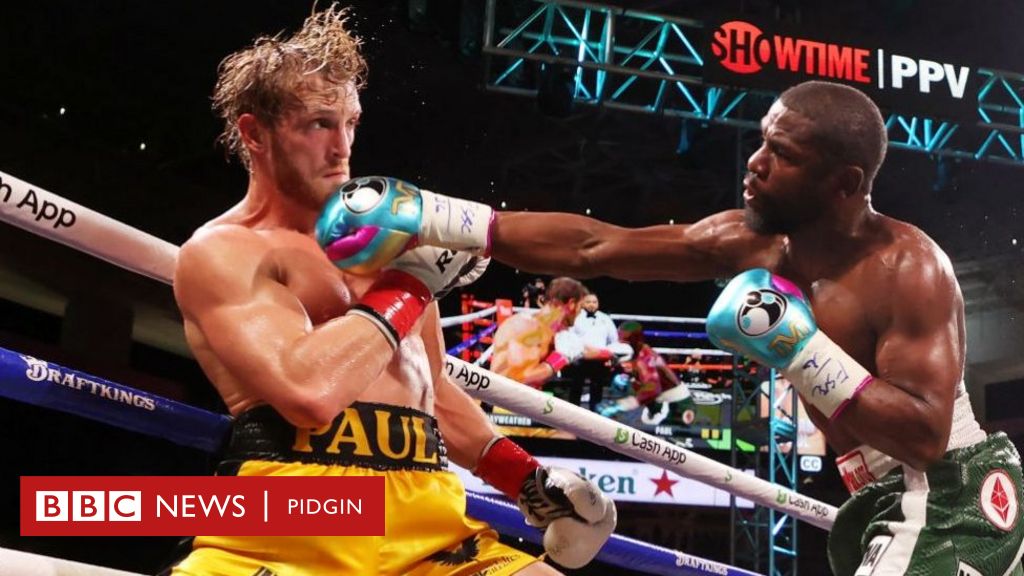 Floyd Mayweather Vs Logan Paul How You Tube Star Survive 8 Round Match With Money c News Pidgin