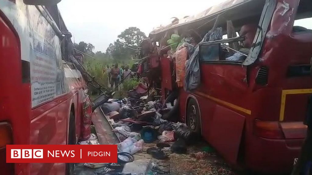 Ghana AccraKumasi highway accident kill 11 pipo BBC News Pidgin