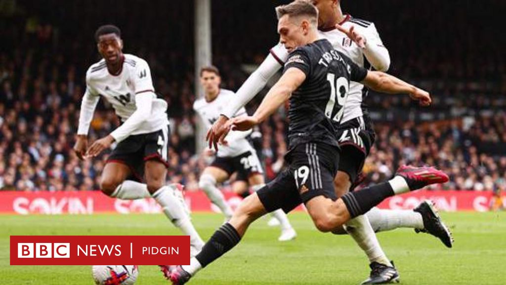bringe handlingen kalk Udtale Fulham vs Arsenal highlights : Gunners restore five-point lead for Premier  League table as dem beat Fulham 3 goals to nil - BBC News Pidgin