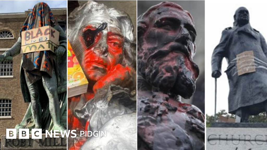 Floyd burial Antiracism protest don fall down more slave