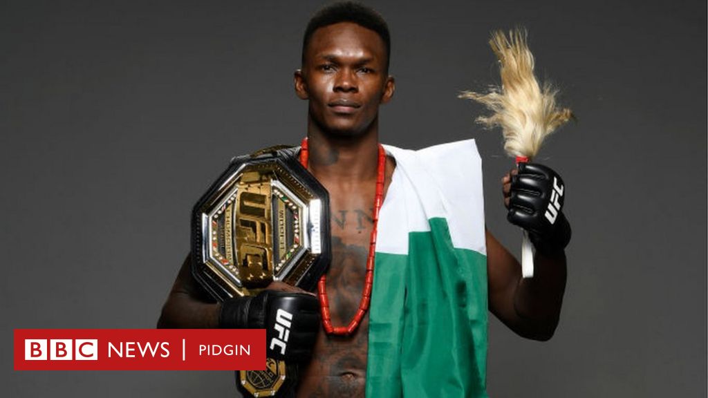 propietario Las bacterias Negociar Israel Adesanya: Boxing MMA Nigerian fighter make history to be di first  wey Puma don sponsor - BBC News Pidgin