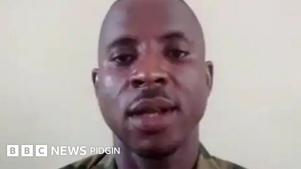 Lance Corporal Martins Idakpein na Nigerian Army soja wey ...