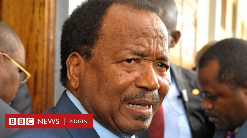 Cameroon: President Biya students laptop dey ginger talk - BBC News Pidgin