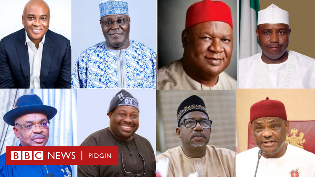 PDP Presidential primaries Atiku Abubakar, Nyesom Wike dey list of