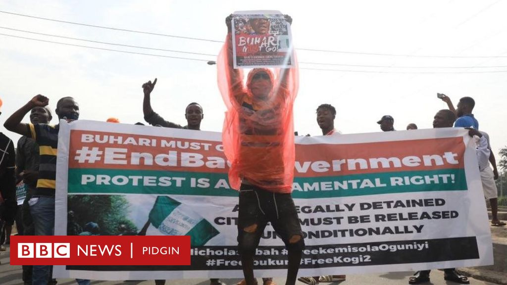 June 12 Protest Pictures From Lagos Abuja London And Oda States Across Nigeria c News Pidgin