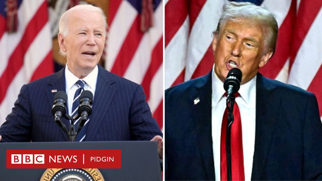 Trump meeting with Joe Biden – wetin e mean? – BBC News Pidgin