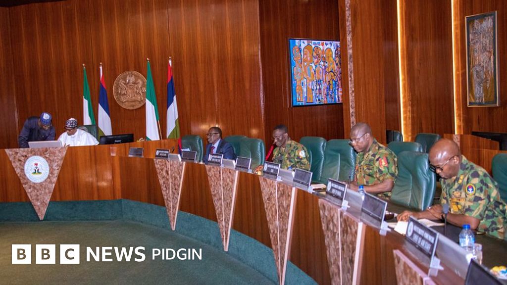 Abuja terror alert 'No cause for alarm' NSA disclose wetin dem discuss wit Buhari for