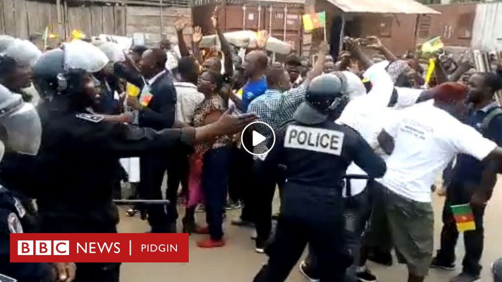 Michele Ndoki Celestin Djamen and oda protesters land hospital