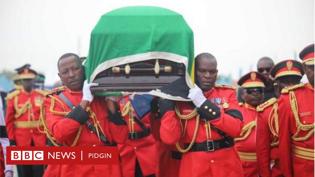 Tanzania president burial: John Pombe Magafuli burial fotos of how ...