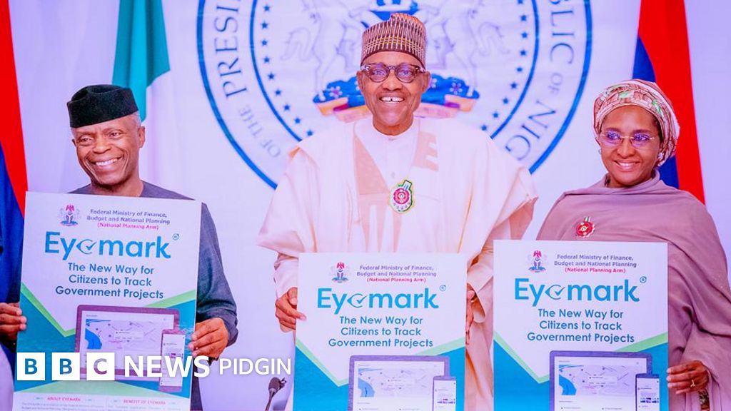 Wetin be di EyeMark App wey President Buhari launch BBC News Pidgin