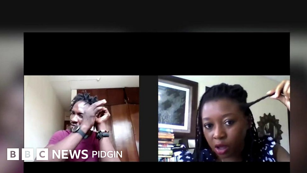 Coronavirus Hairdresser use to make money for lockdown BBC News Pidgin