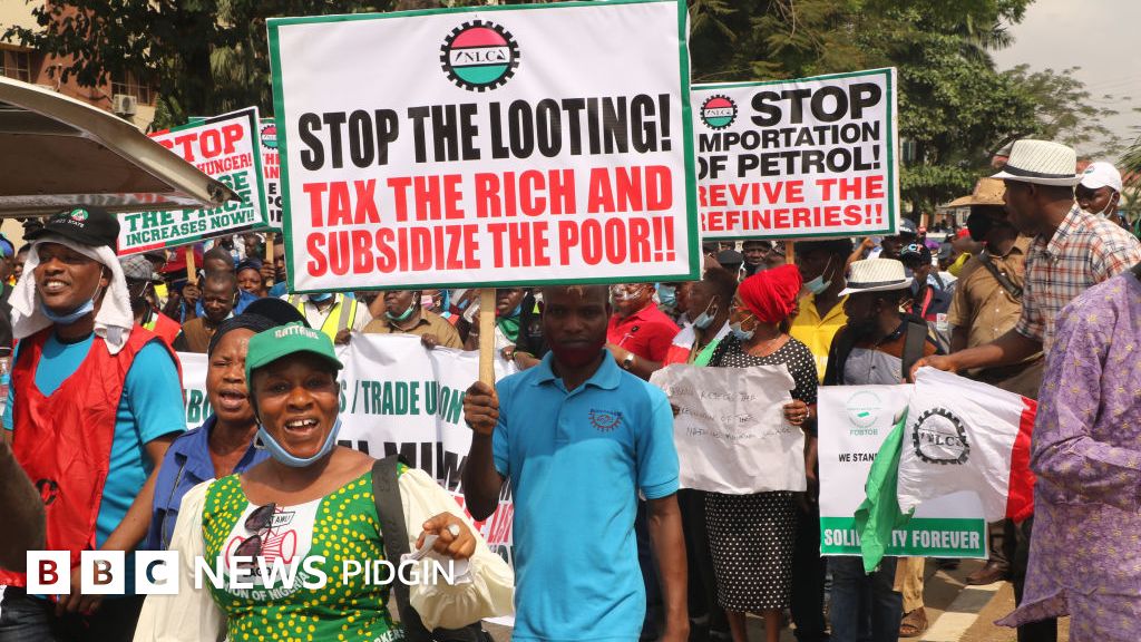 NLC nationwide protest Why labour unions no dey cancel strike and