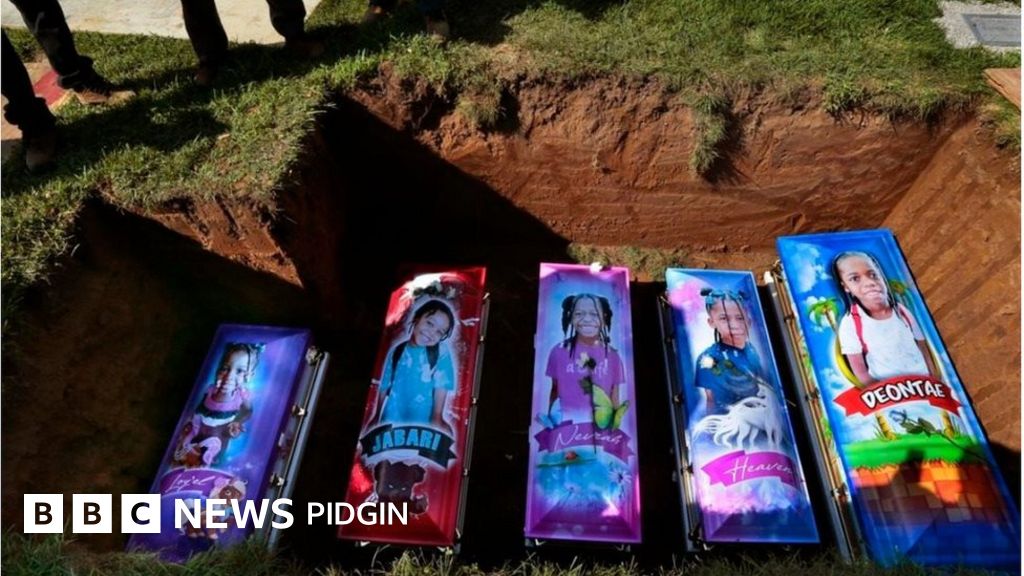 5 Children Die In House Fire US Woman Bury Her Children BBC News Pidgin