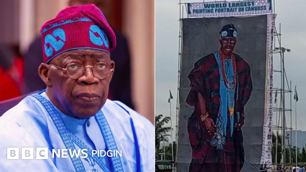 Bola Tinubu portrait unveiled on June 12 democracy day: Five tins to ...