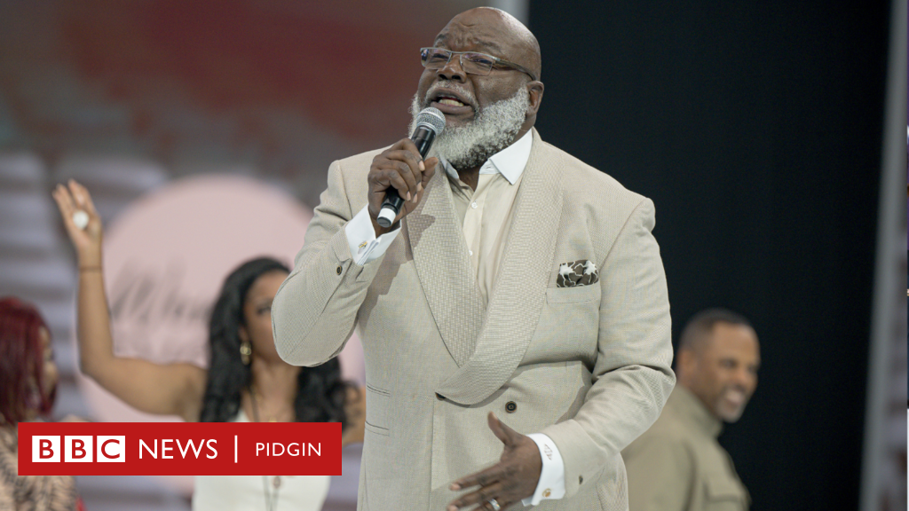 'I thank God say I no get stroke, di event fit don lead to death' - Bishop T.D Jakes tok afta health emergency