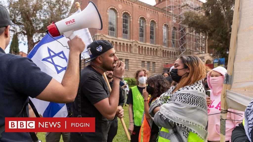 Israel Gaza war: Why America university students dey protest - BBC News ...