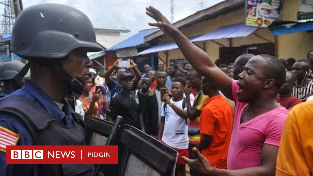 George Weah: Thousands Wan Protest Against Liberia Presido - BBC News ...