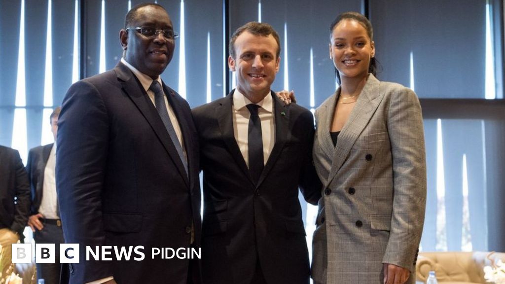 Rihanna enter Senegal after Illuminati threat BBC News Pidgin