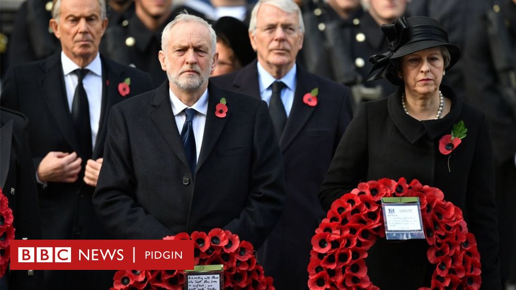 Remembrance Sunday Uk Dey Honour Victims For War Bbc News Pidgin