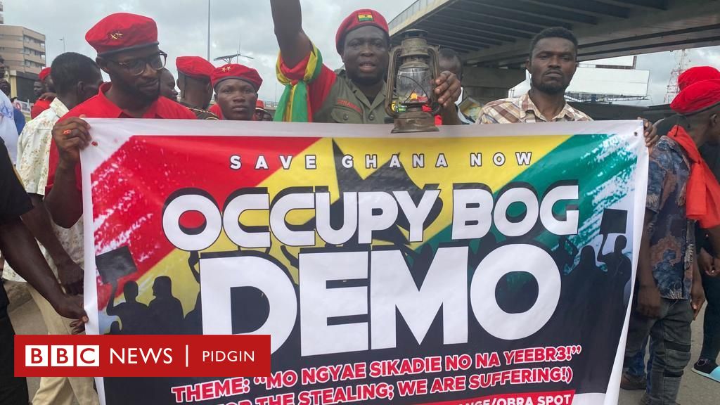 Bank Of Ghana Opposition Parties Lead Demonstration Calling For Sack Of Governors Over