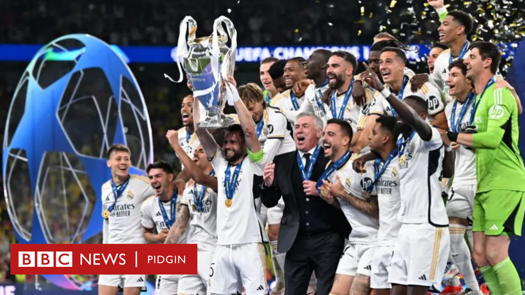 Di football club wey get money pass for di world based on revenue generation - BBC News Pidgin