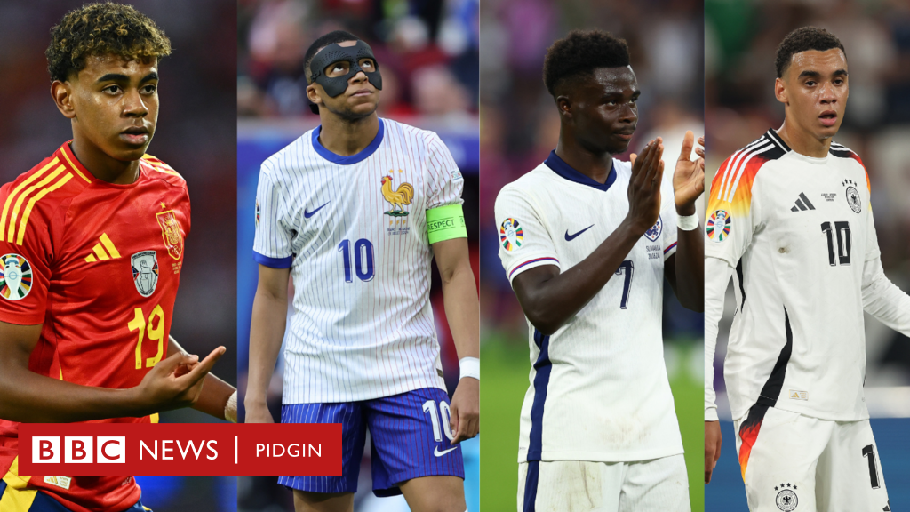 Players wit African roots wey dey shine for Euro 2024 - BBC