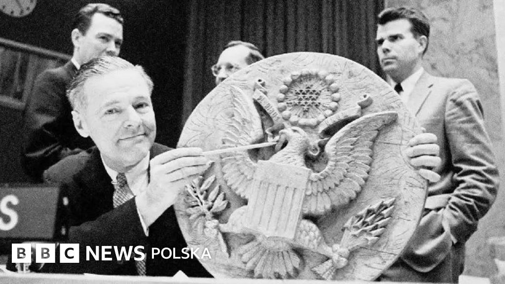 Radziecka rzeźba, która szpiegowała USA - BBC News Polska