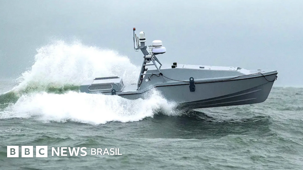 Como é o drone marítimo usado pelos EUA para resga