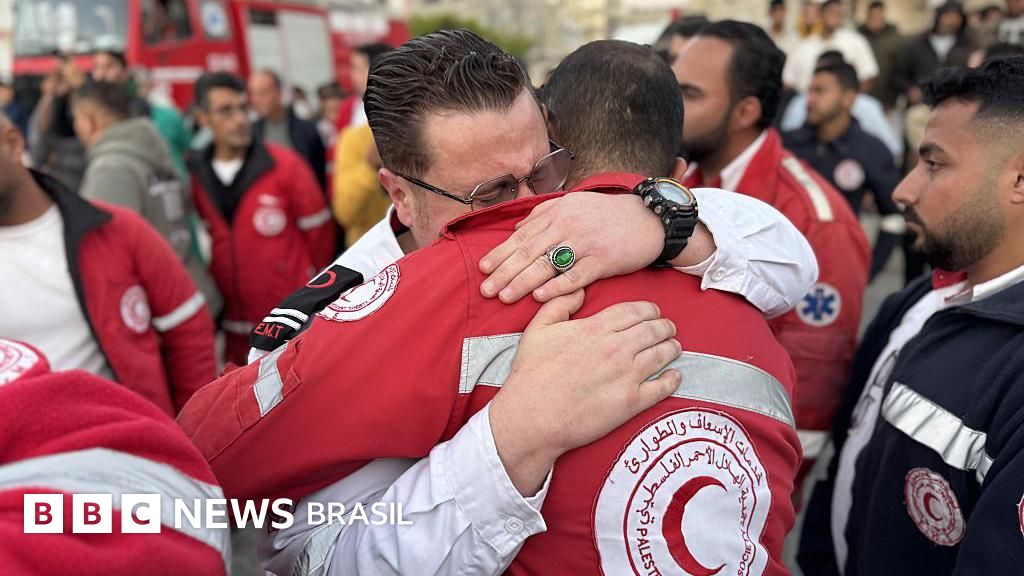 'Foram atacados um por um e enterrados em vala comum': a indignação da ONU e da Cruz Vermelha com morte de 15 paramédicos e membros de equipes de resgate por soldados de Israel