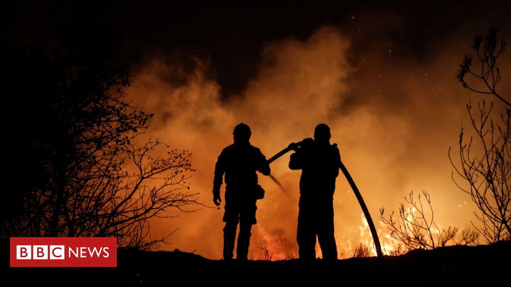 Incêndios arrasam ilha turística grega de Rodes; veja antes e depois
