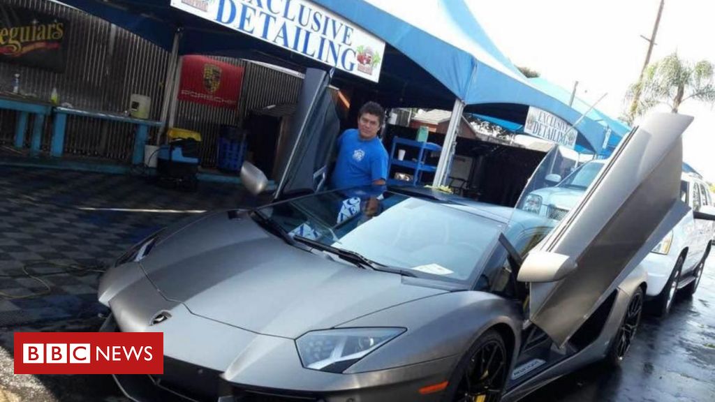 Ele poliu carros de luxo por 10 anos em Los Angeles - e aí os agentes de imigração apareceram