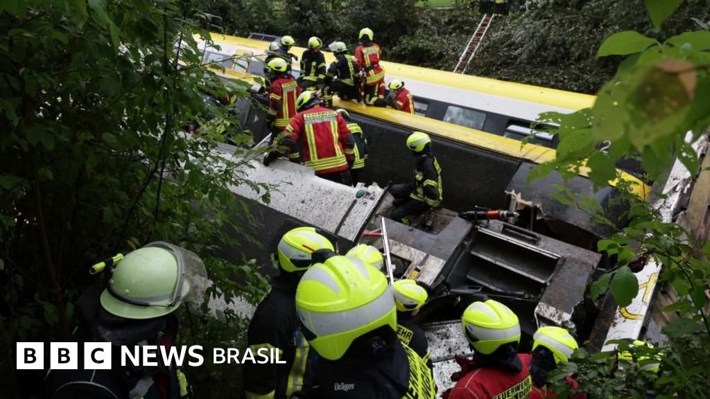 Trem descarrila na Alemanha e deixa mortos e feridos; o que se sabe