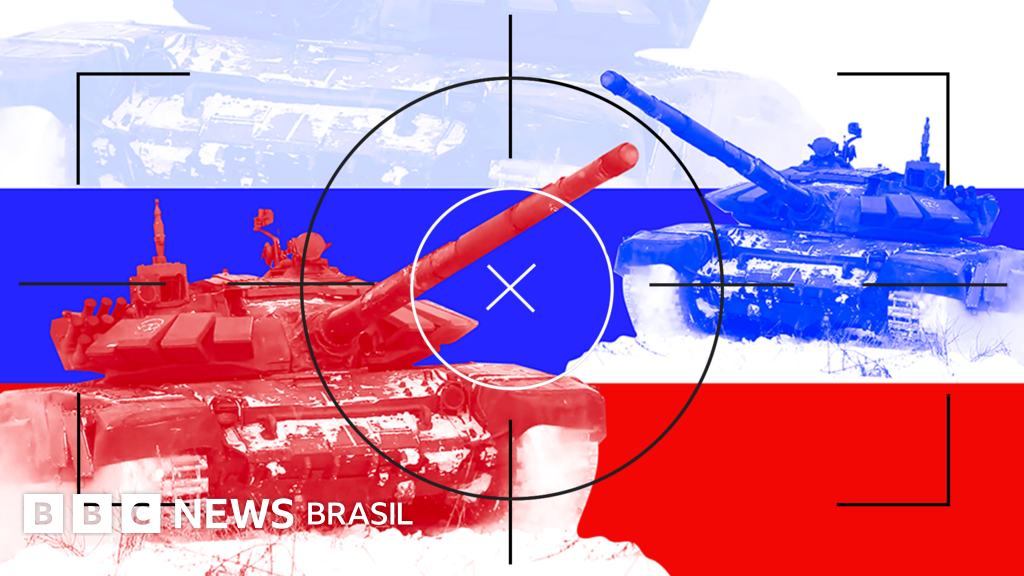 As 3 principais rotas que a Rússia pode usar se decidir invadir a Ucrânia