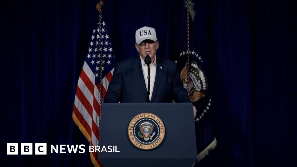 Trump pede que iranianos se levantem contra regime após ataques: 'Quando terminarmos, assumam o controle'