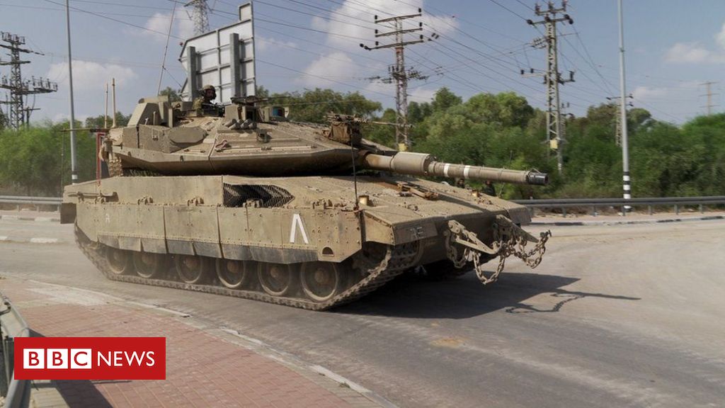 A tensão em Gaza diante da possível invasão por terra das tropas de Israel