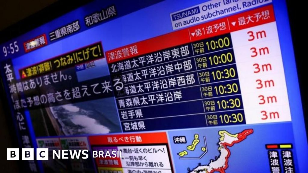 Alerta geral de tsunami no Pacífico após terremoto na Rússia