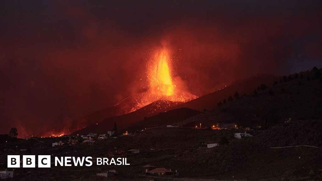 Vulcão nas Ilhas Canárias: gráficos revelam caminho da lava